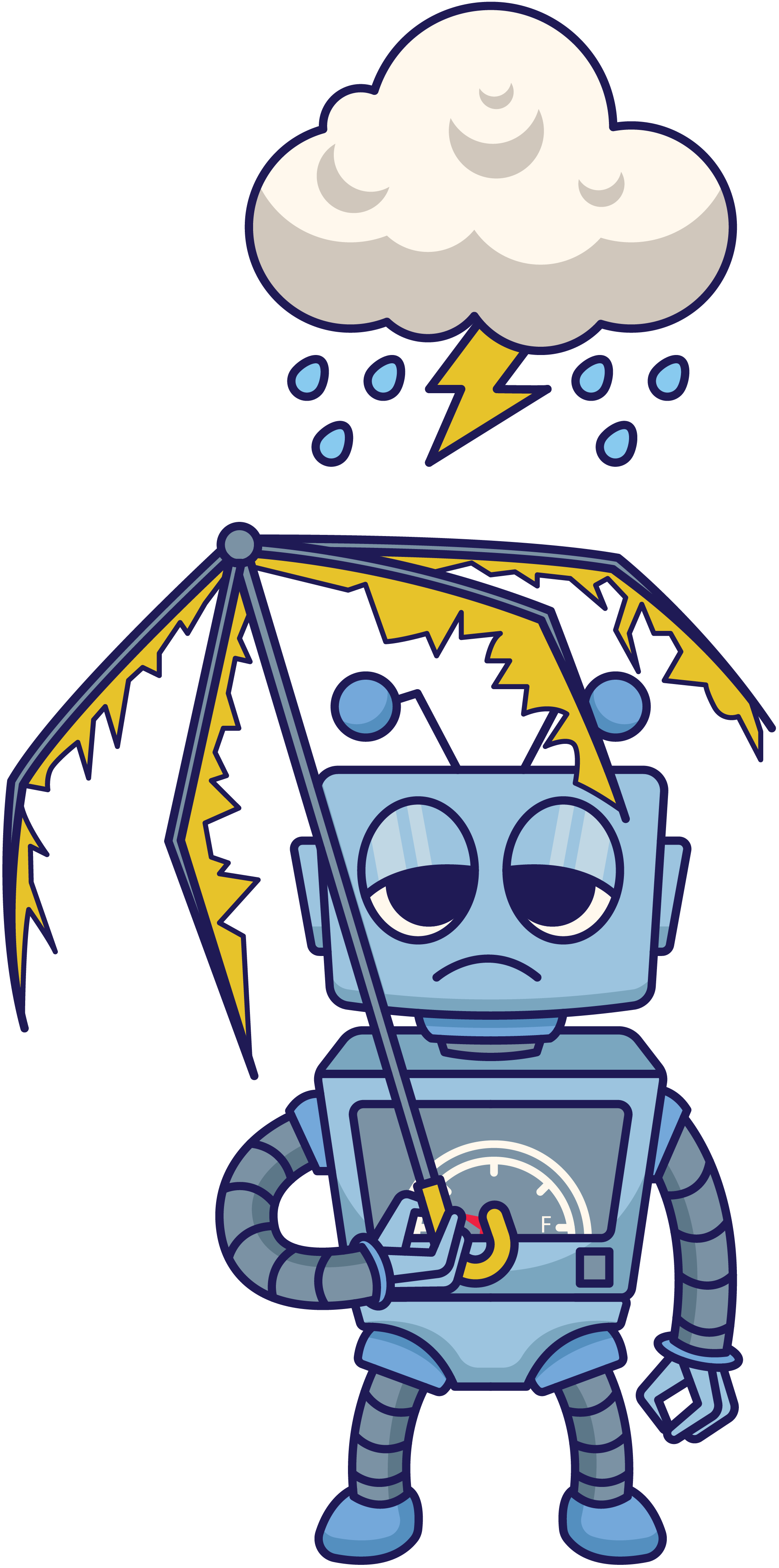 Rainy Robot