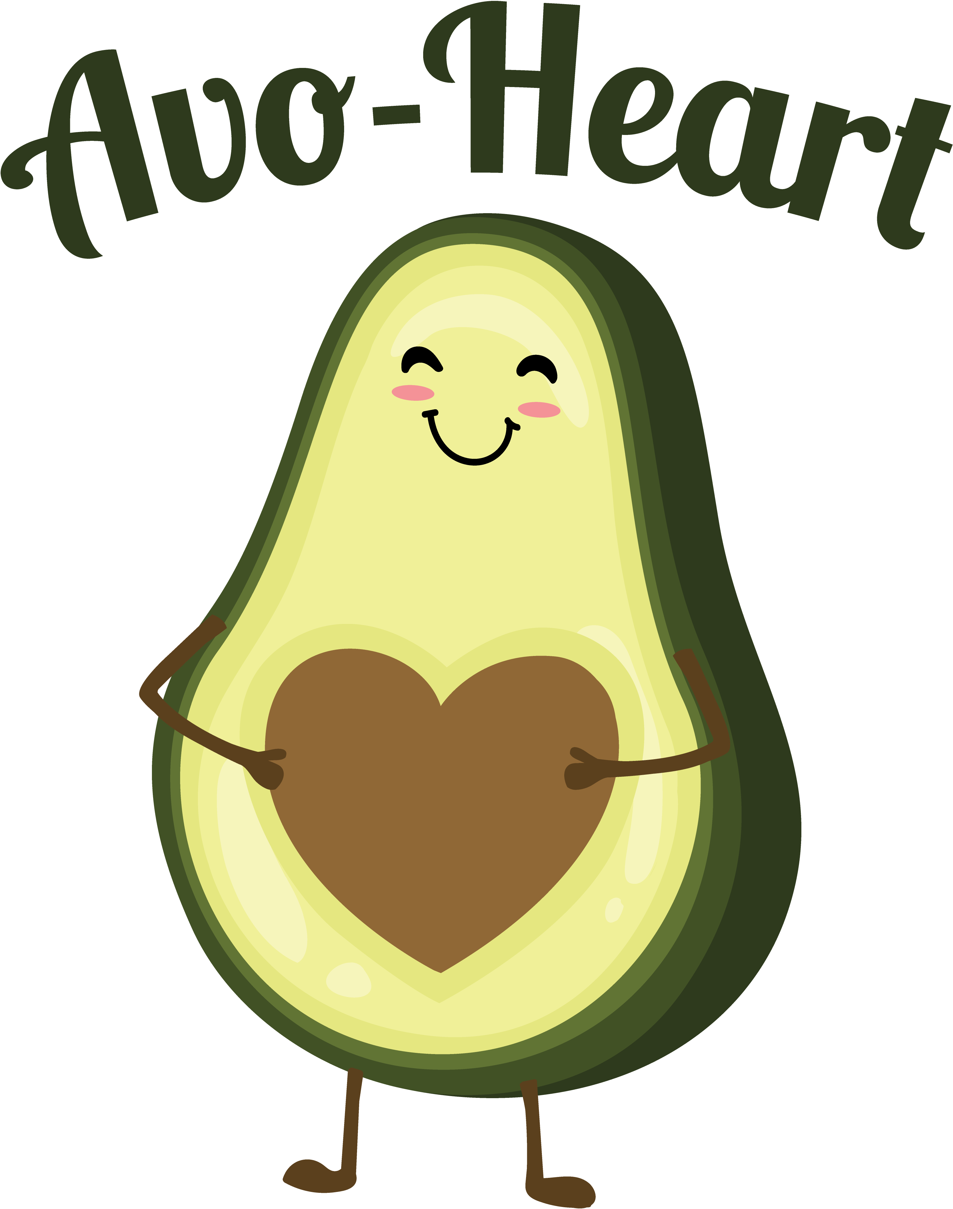 Avo Heart Hoodie