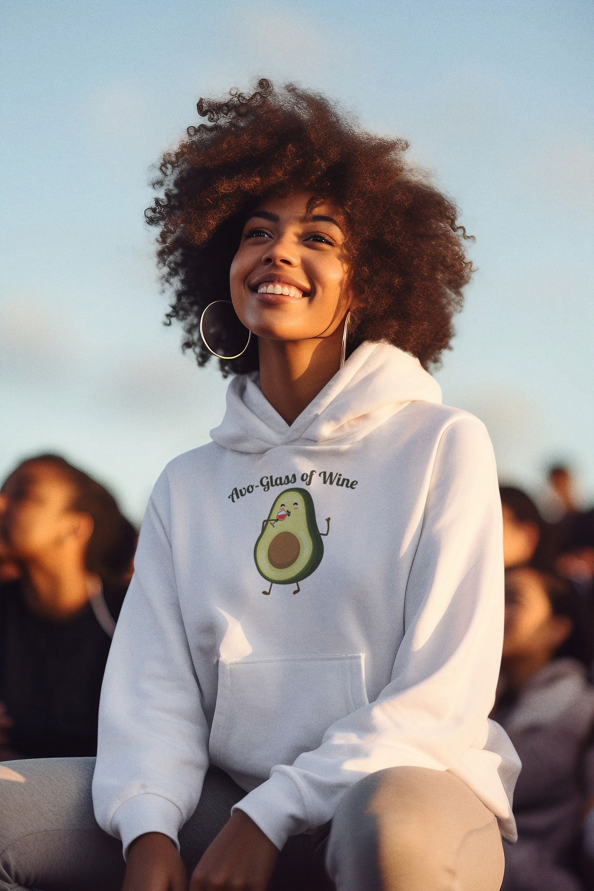 Avo Glass Hoodie