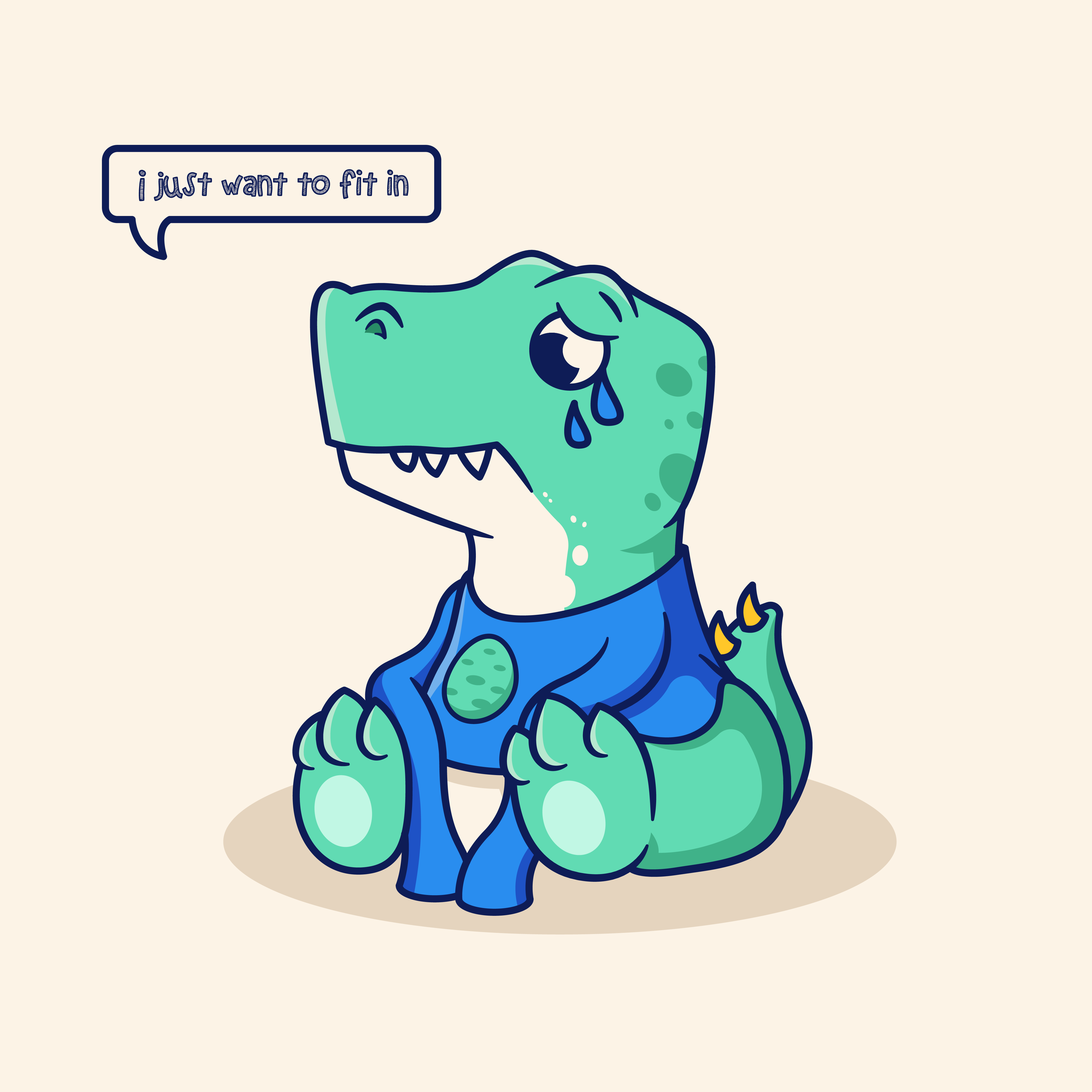 Sad Dino