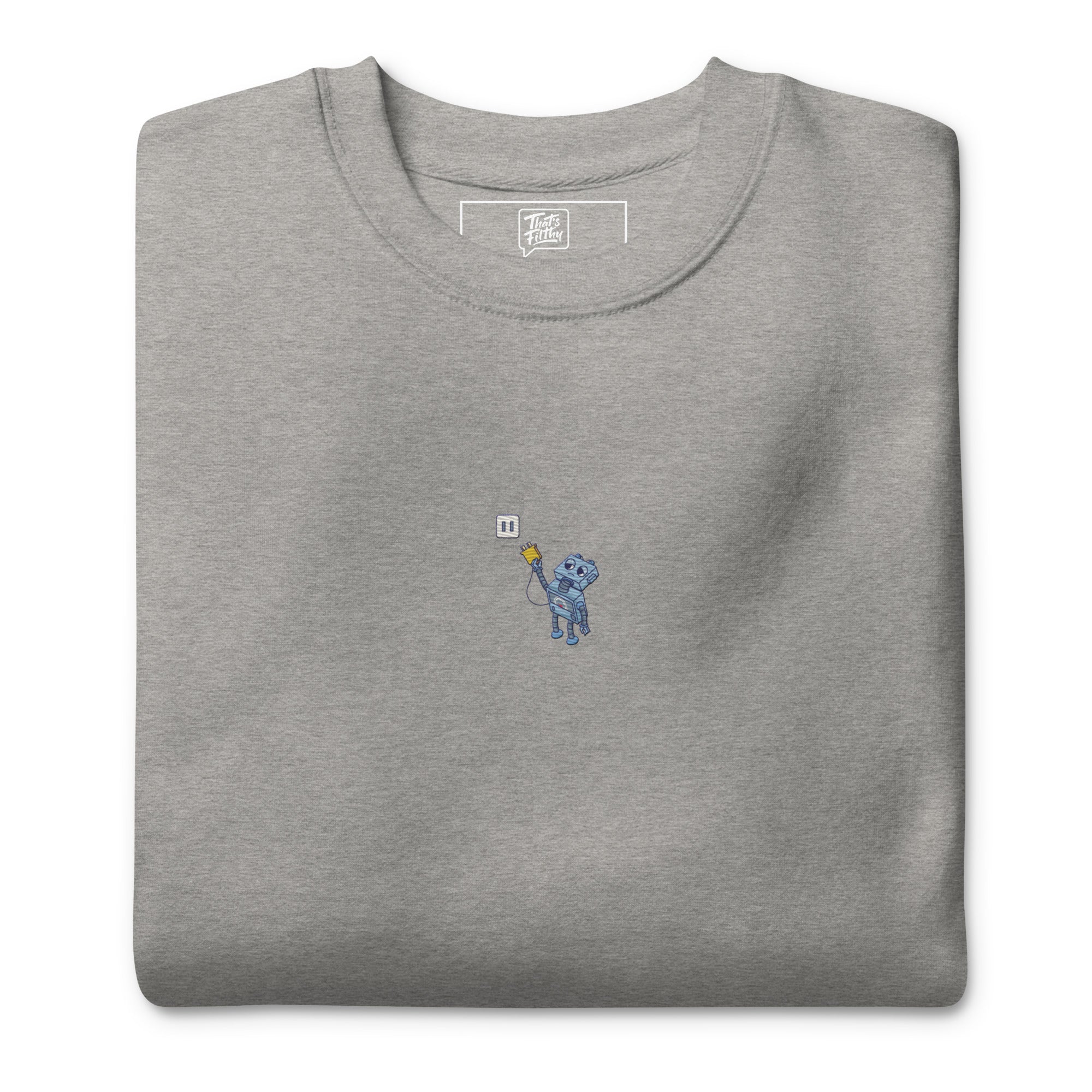 Unplugged Robot Sweatshirt