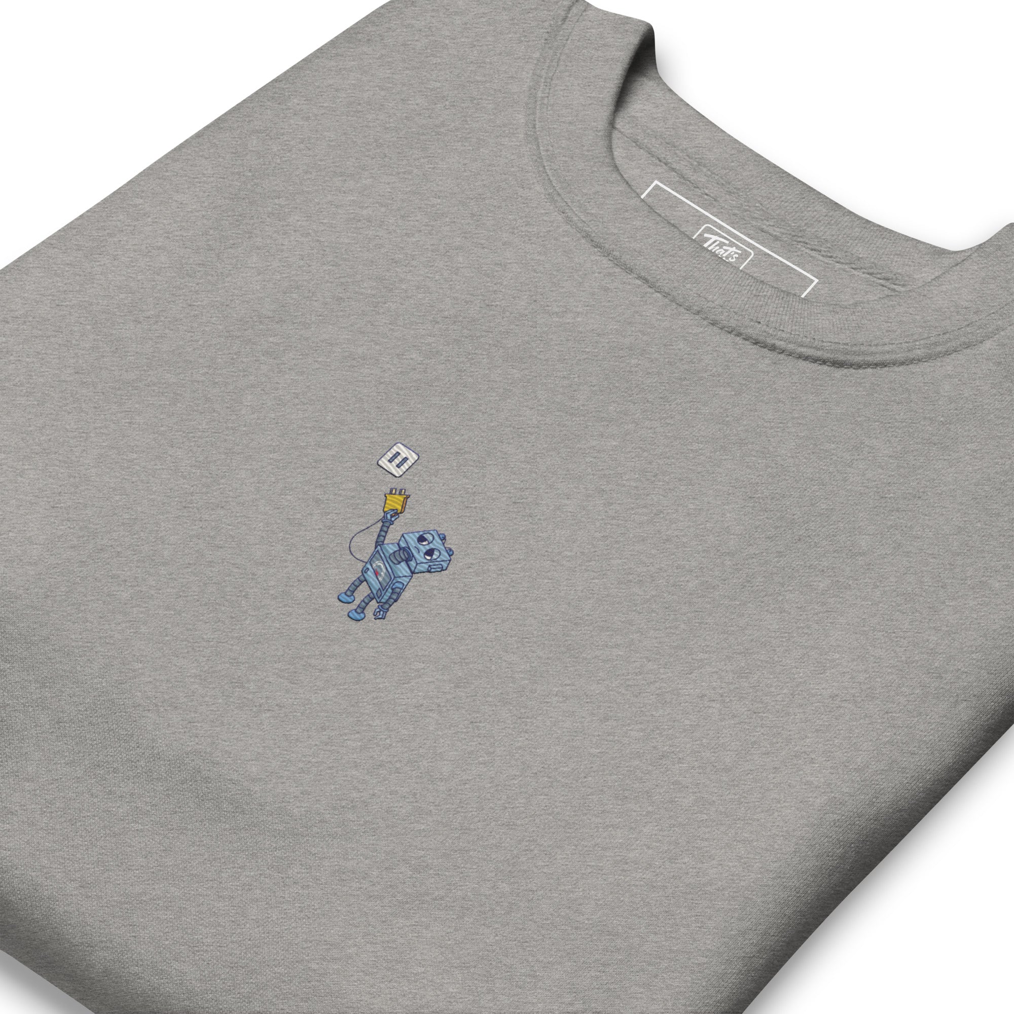 Unplugged Robot Sweatshirt