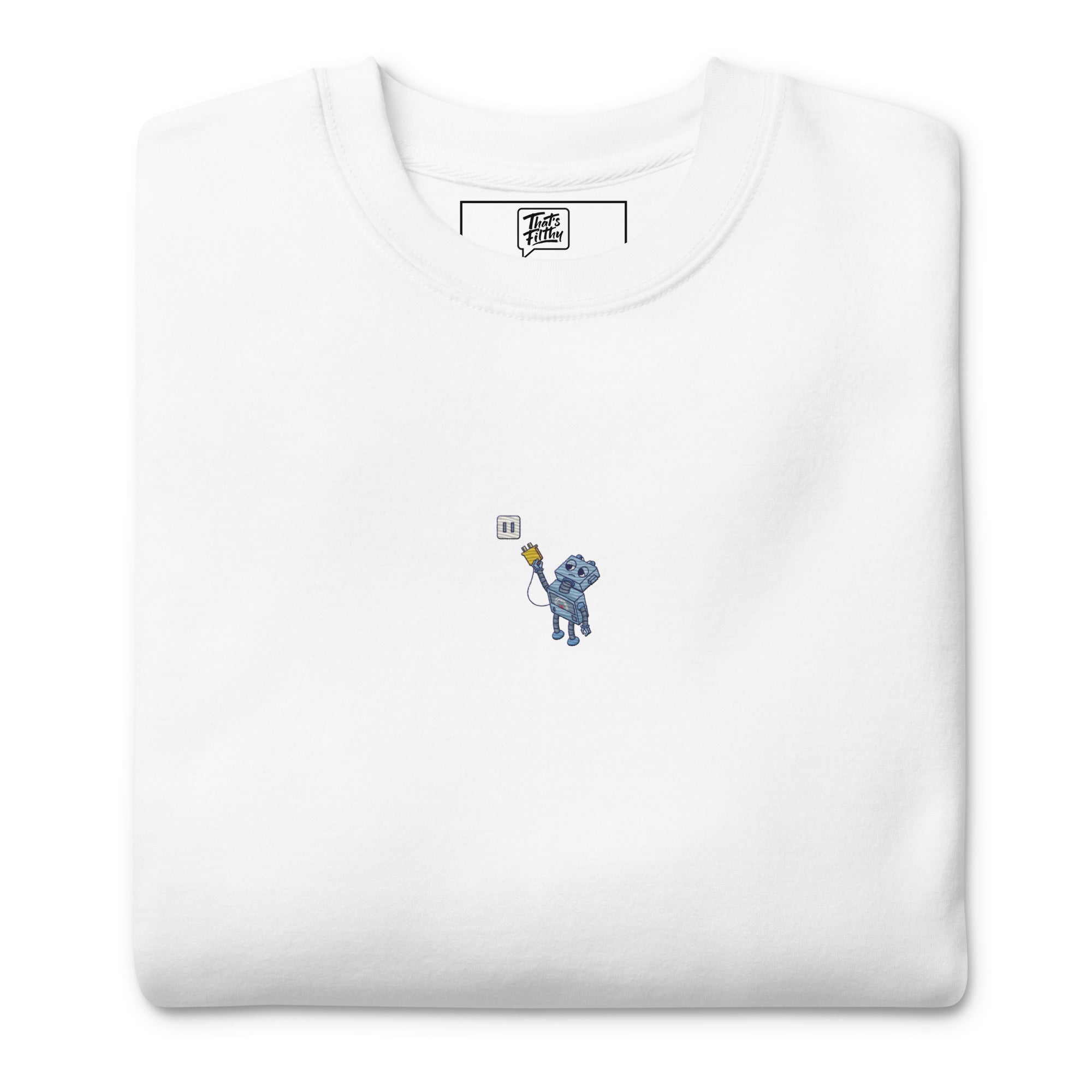 Unplugged Robot Sweatshirt